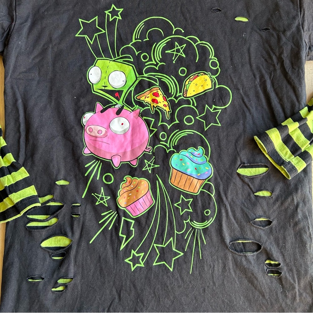 Invader Zim Long Sleeve Shirt - Picture 2 of 4